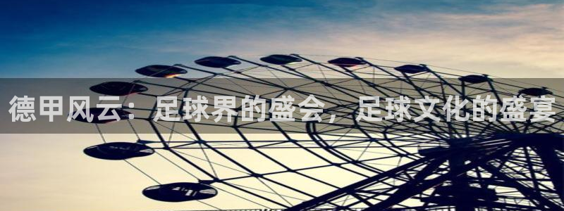 德甲风云：足球界的盛会，足球文化的盛宴